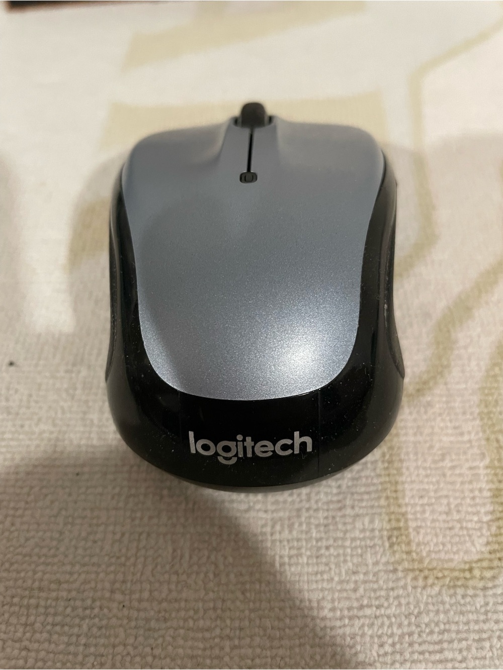Logitech M325 Silver and Black Wireless Optical Mouse